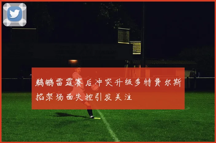 鹈鹕雷霆赛后冲突升级多特费尔斯掐架场面失控引发关注